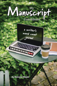 The bookcover of My Manuscript Countdown journal.