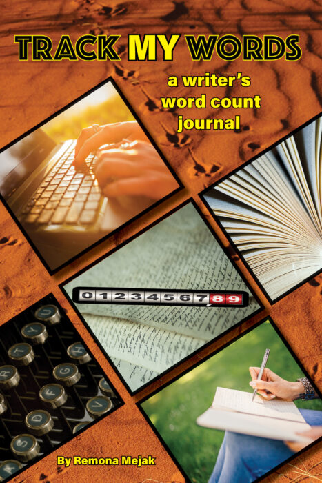 The front cover of Track My Words book.