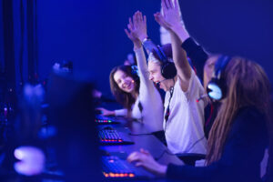 A group gamers as a target audience