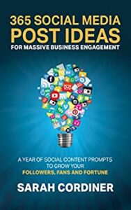 Sarah Cordiner Book 365 Social Media Post Ideas