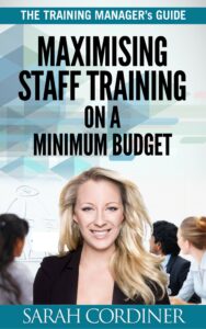 Sarah Cordiner's Book Maximising staff training.