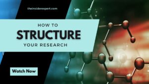 How to STRUCTURE your Research to increase your writing productivity