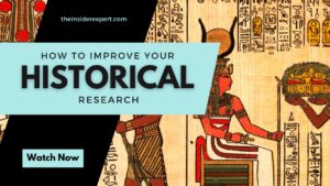 Unlocking the Past: Enhance your HISTORICAL RESEARCH Skills