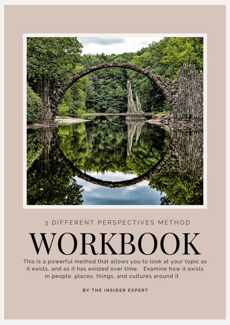 3 Different Perspectives Method Workbook